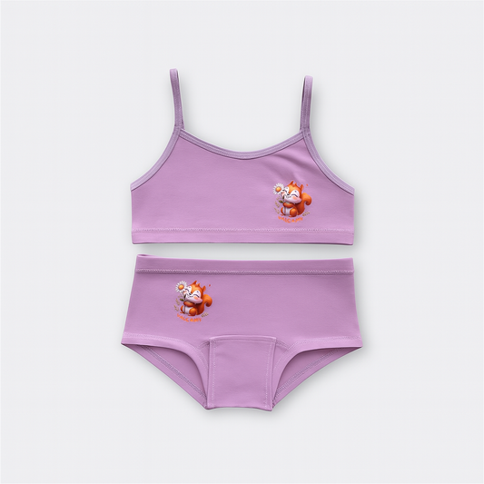 Conjunto niña unicolor