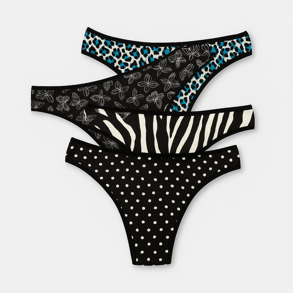 Tanga Algodon Estampada - Ref 0901