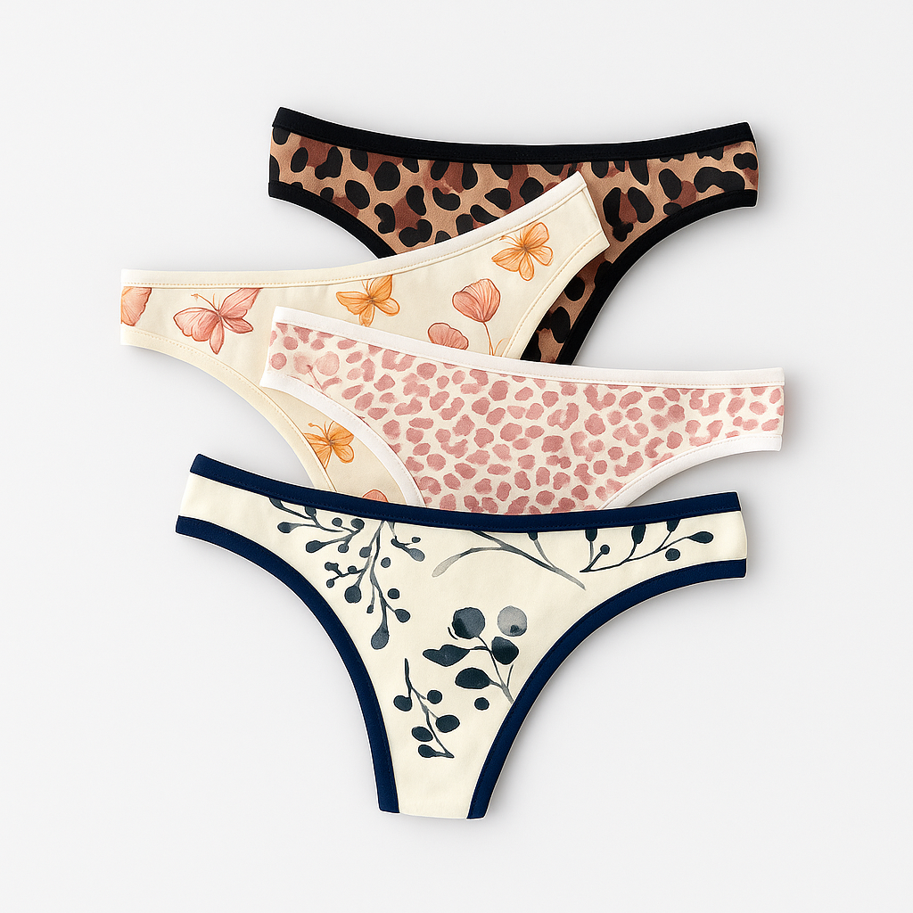 Tanga Algodon Estampada - Ref 0901