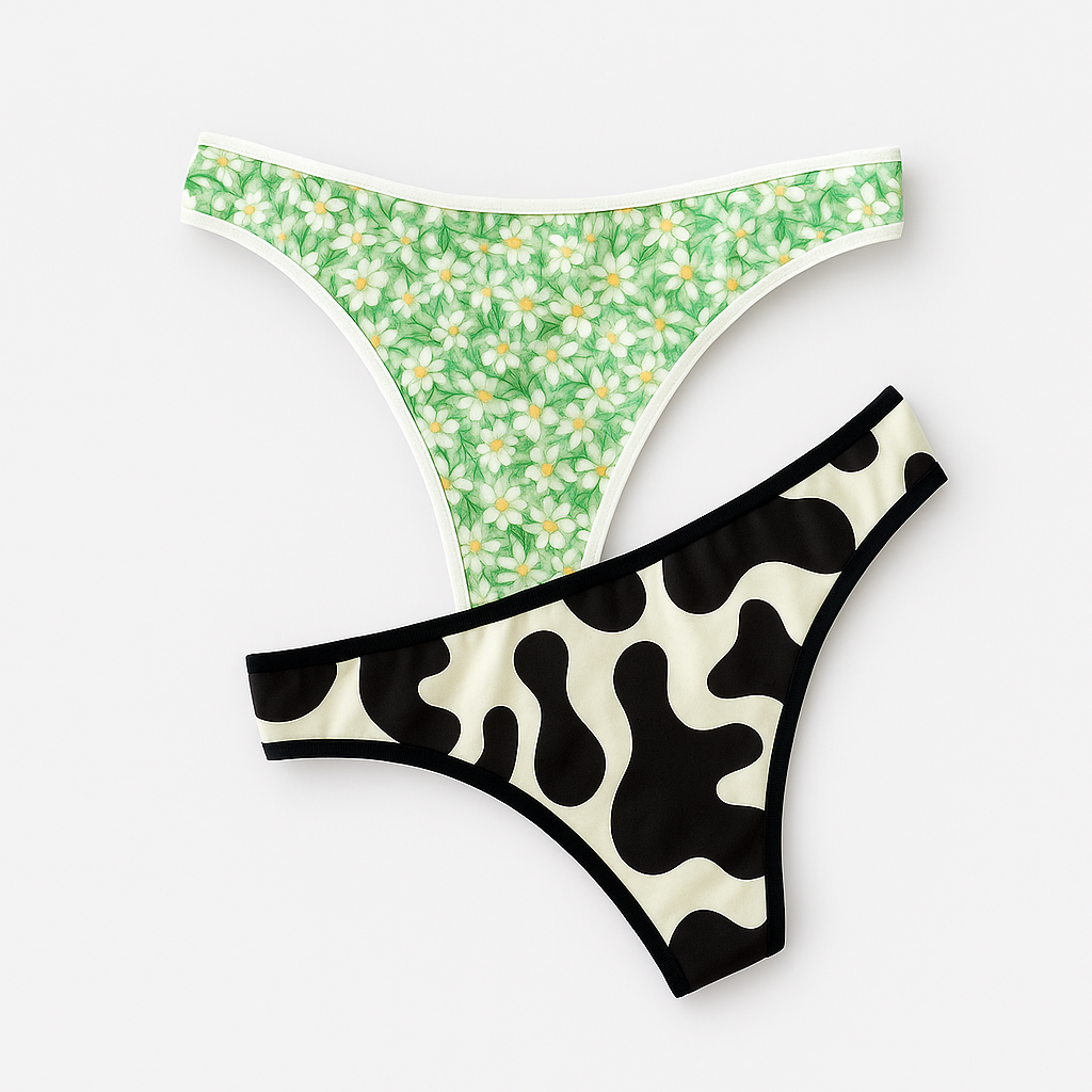 Tanga Algodon Estampada - Ref 0901
