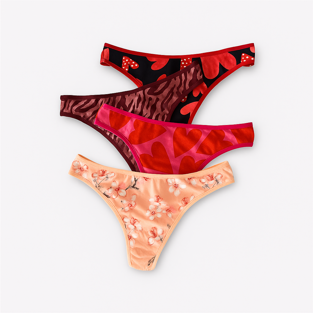 Tanga Algodon Estampada - Ref 0901