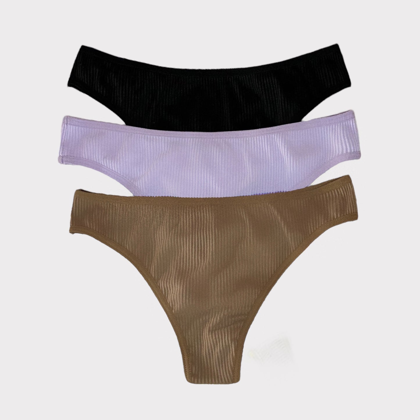 Tanga Rib Strech Unicolor - Ref 0908