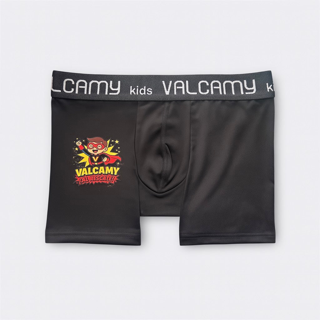 Boxer niño microfibra pierna estampada