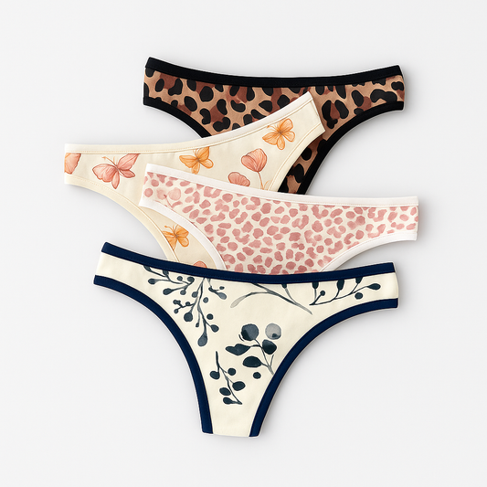 Tanga Algodon Estampada - Ref 0901