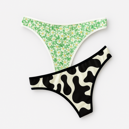 Tanga Algodon Estampada - Ref 0901